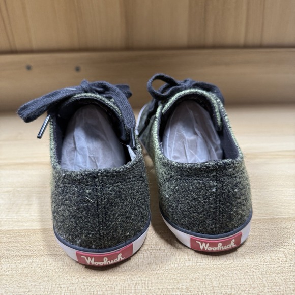 Woolrich Strand Green Ombre Wool Sneakers Women's Size 6.5 Cozy‎ Display Model - Picture 2 of 9